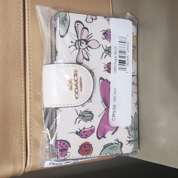 Coach Medium Corner Zip Wallet with creature print - Picture 4 of 5
